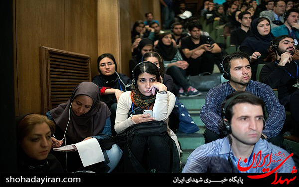 عکس/وزیر آلمانی در دانشگاه تهران