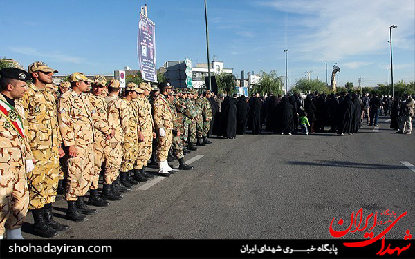 عکس/استقبال از پیکر مطهر دو شهید دفاع مقدس در زنجان