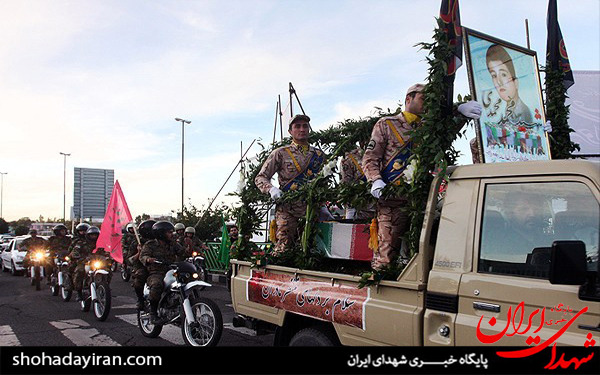 عکس/استقبال از پیکر مطهر دو شهید دفاع مقدس در زنجان