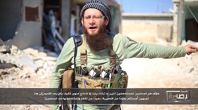 پسر کارگردان هالیوود،جلاد فیلم‌های داعش +عکس