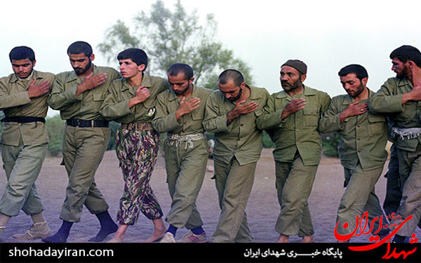 عکس/عزاداری علی‌اکبرهای خمینی در جبهه‌های جنگ