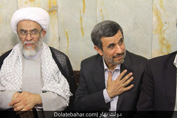 احمدی‌نژاد:برخی به جای دفاع به دنبال مذاکره بودند+عکس