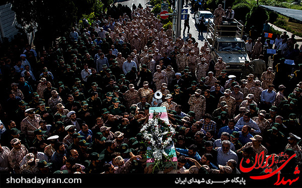 عکس/تشییع پیکر دو شهید گمنام در تهران