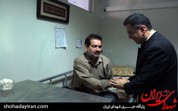عکس/دیدار رئیس سازمان سینمایی با جانبازان آسایشگاه شهید بهشتی