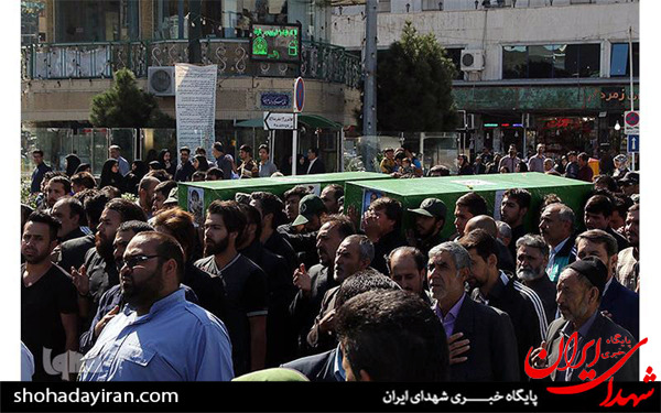 عکس/ تشییع پیکر دو شهید مدافع حرم در مشهد مقدس