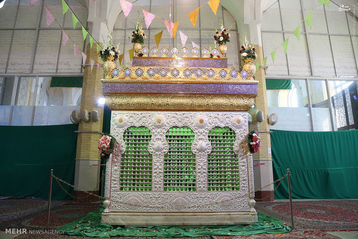 عکس/ رونمایی از ضریح حبیب ابن مظاهر(ع)