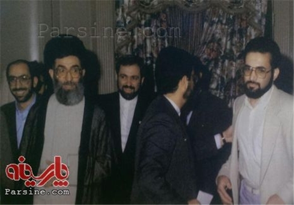ظریف در سفر آیت‌الله خامنه‌ای به نیویورک+عکس