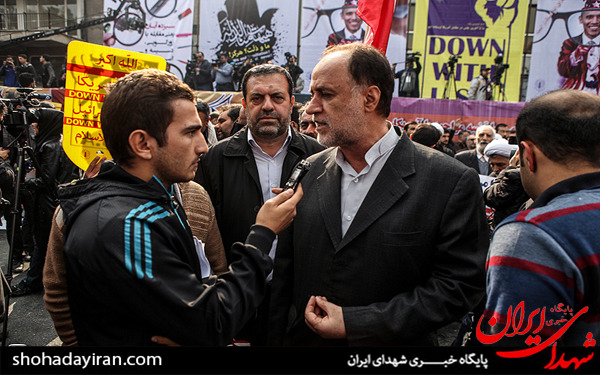 عکس/حضور شخصیت ها در راهپیمایی یوم الله ۱۳ آبان