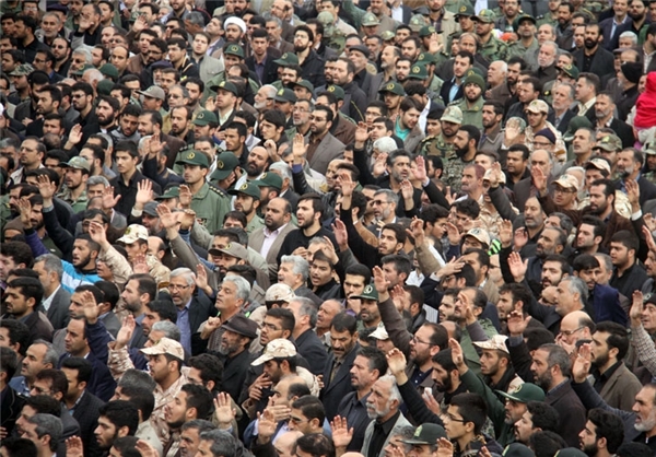 سنگ‌تمام سمنانی‌ها برای شهید مدافع حرم+تصاویر