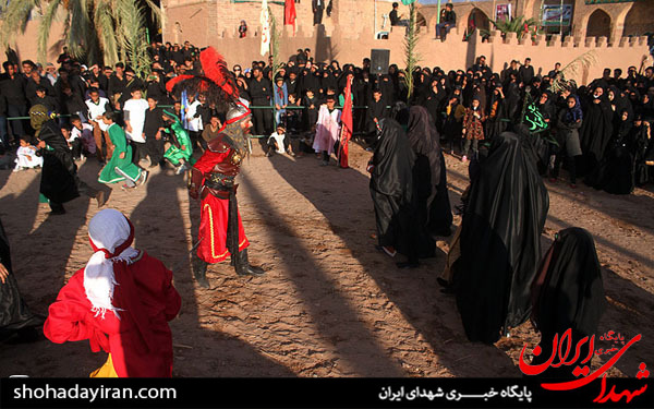 عکس/تعزیه خوانی واقعه عاشورا ـ کرمان