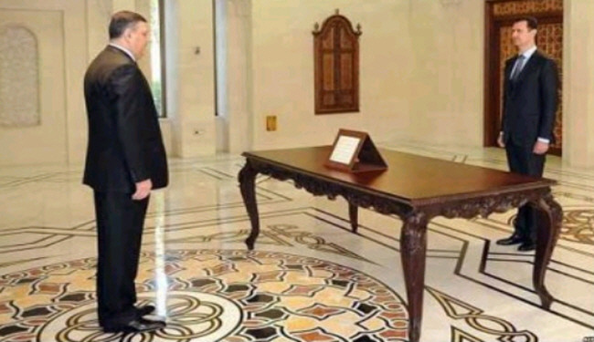 عکس جنجالی نخست‌وزیر خائن سوری در ریاض