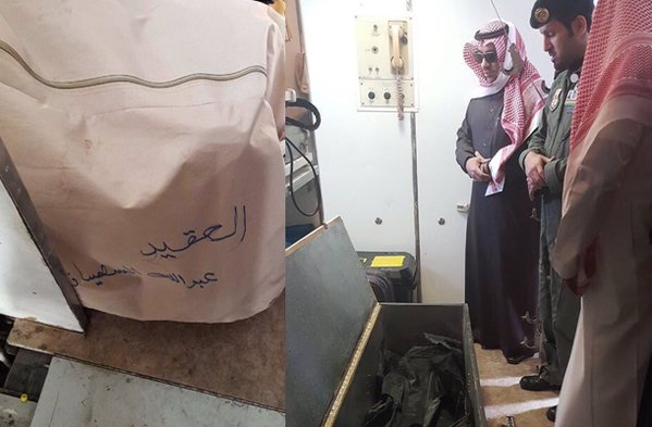 انتقال جسد فرمانده نظامیان سعودی به ریاض + عکس