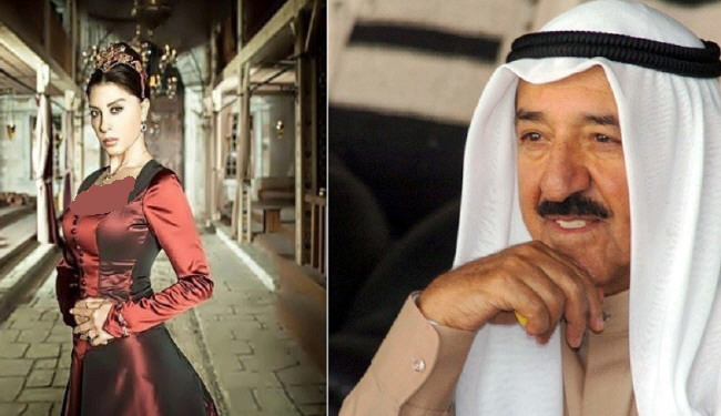 هدیه گرانبهای امیر کویت به هنرپیشه ترکیه‌ای +عکس