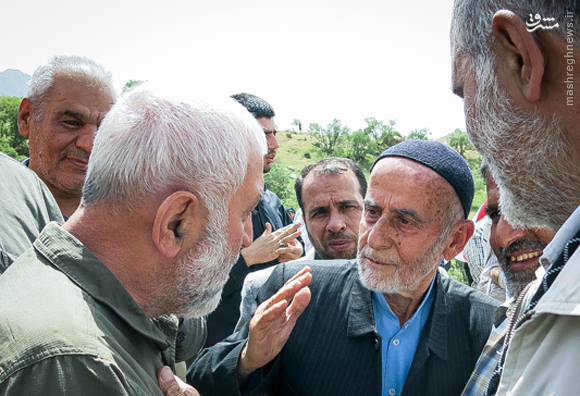 سردار شهید همدانی در ارتفاعات بازی‌دراز+عکس