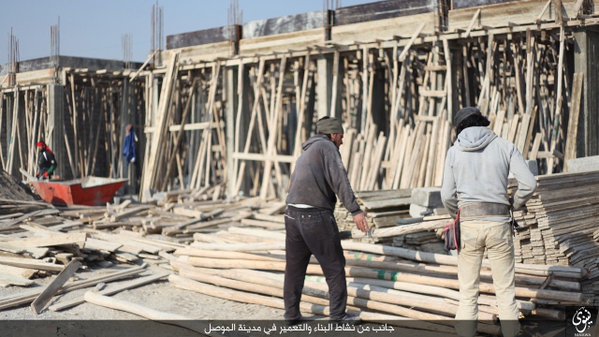 فعالیت‌های عمرانی داعشی‌ها در موصل! + عکس