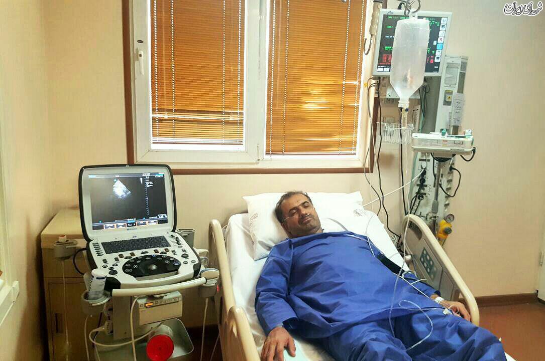 نماینده تهران در بیمارستان بستری شد+عکس