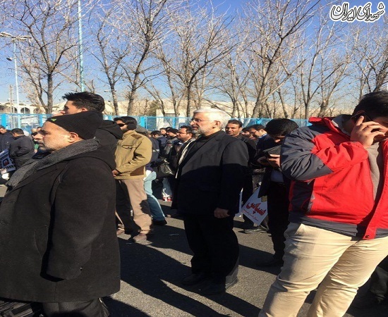 جلیلی در تشییع شهدای 