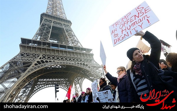 عکس/ راهپیمایی زنان در سراسر جهان علیه ترامپ