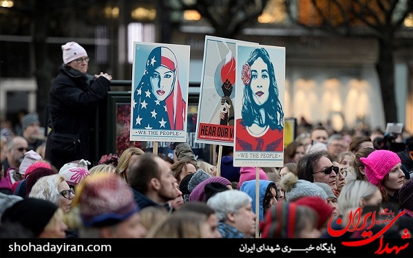 عکس/ راهپیمایی زنان در سراسر جهان علیه ترامپ