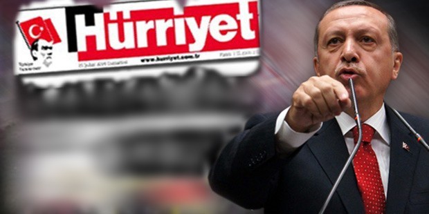 اردوغان برای روزنامه 