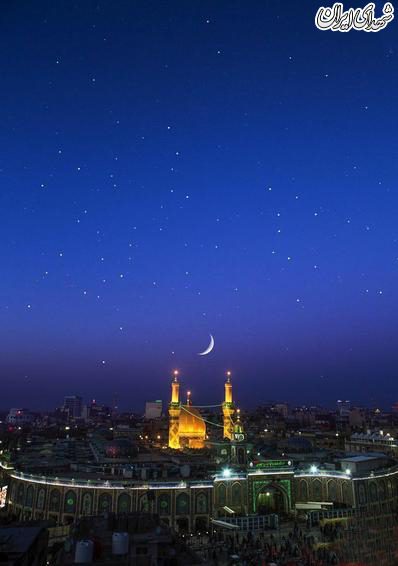 تصویری زیبا از حرم حضرت ابوالفضل(ع)+عکس