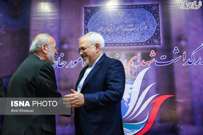 دو وزیر خارجه ایران در یک قاب تصویر +عکس
