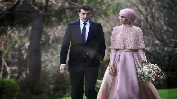 ازدواج دختر اردوغان با حضور داوود اوغلو + عکس