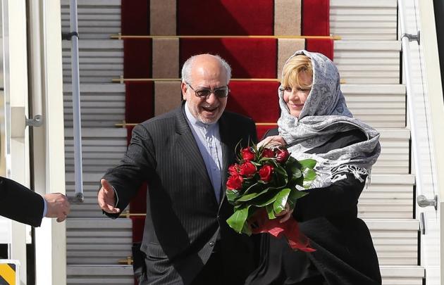 پوشش رئیس‌جمهور کرواسی در تهران و...!+عکس