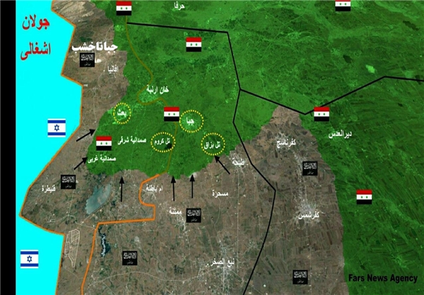 عملیات ناکام گروه‌های مسلح در مرز دمشق