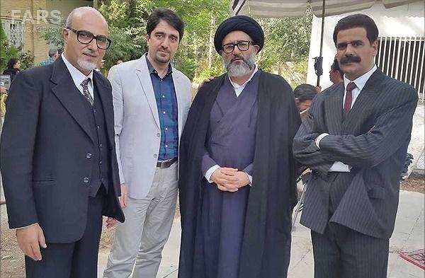 گریم آیت‌الله طالقانی درمعمای شاه + عکس