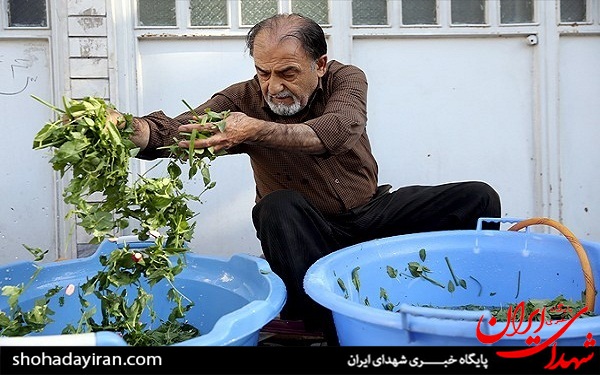 عکس/ سفره افطار برای رهگذران