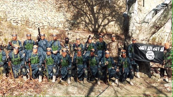 یگان تاجیک های داعشی در افغانستان+عکس