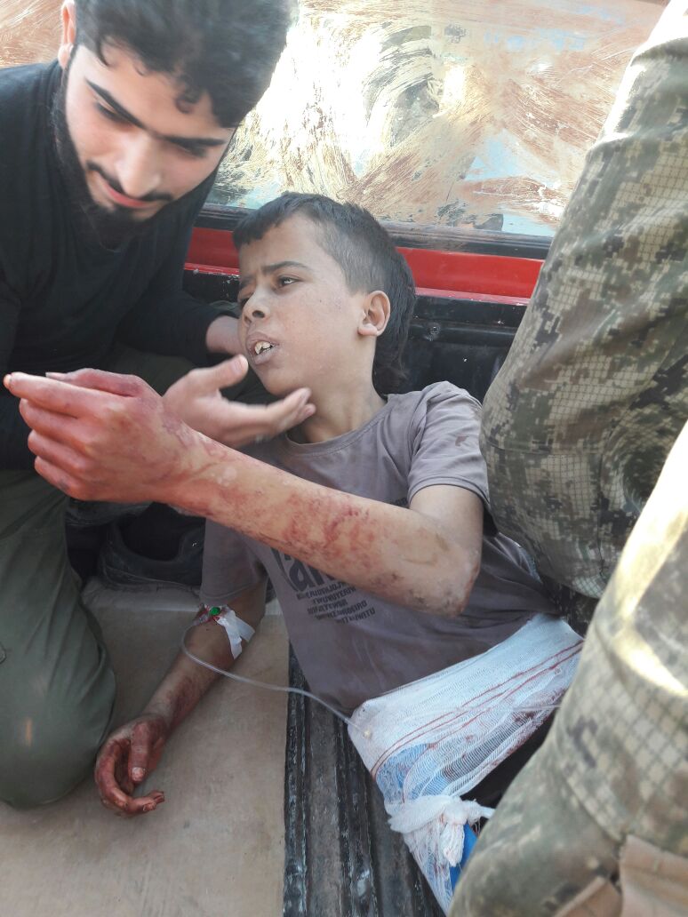 سربریدن یک کودک به دست تروریست‌ها +عکس