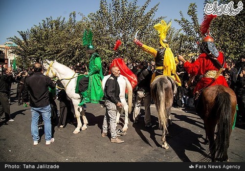 عکس/ منتخب عزاداری عاشورا در تهران