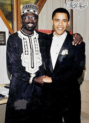 تصویری از اوباما و برادرش مالک اوباما +عکس