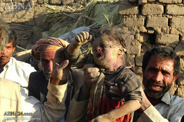 قتل عام اعضای یک خانواده یمنی در حمله...+تصاویر