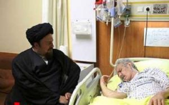 عیادت سید حسن خمینی از پورحیدری+عکس