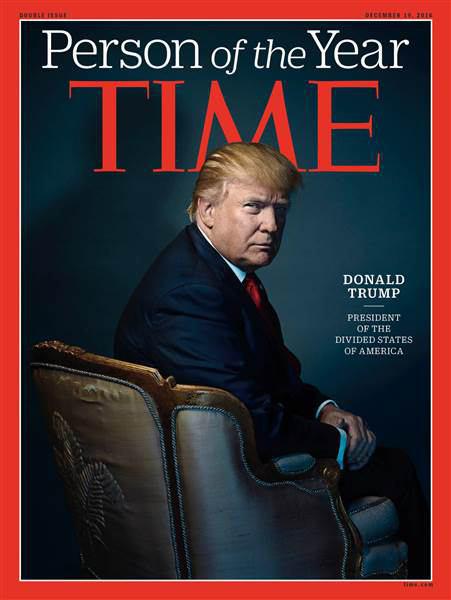 دونالد ترامپ مرد سال مجله 