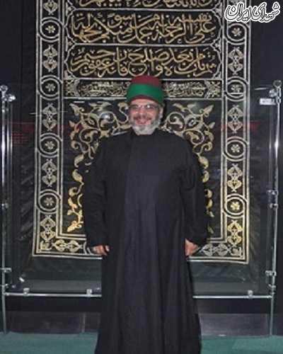 برادر سید حسن در حرم امام حسین(ع)+عکس