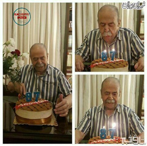 جشن تولد ۸۷ سالگی محمدعلی کشاورز+عکس