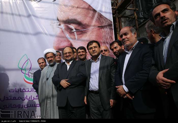 ستاد انتخاباتی اصولگرایان حامی روحانی! +عکس