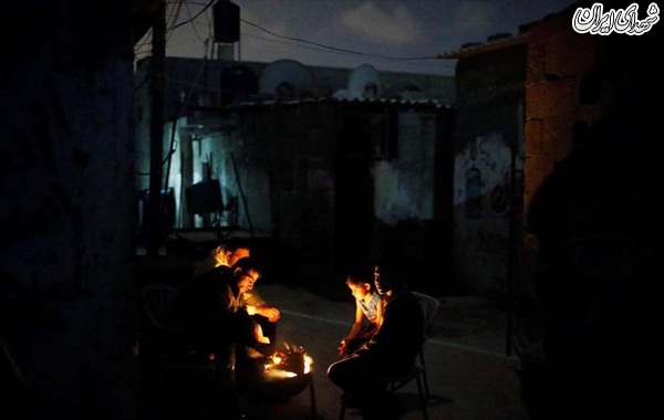 عکس/ غزه در شب