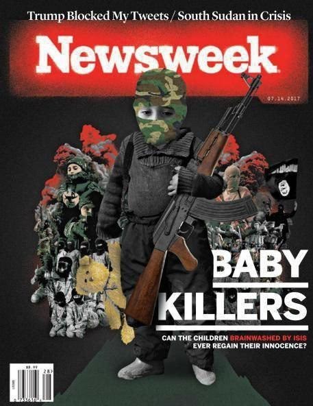 عکس کودکان داعشی روی جلد نیوزویک