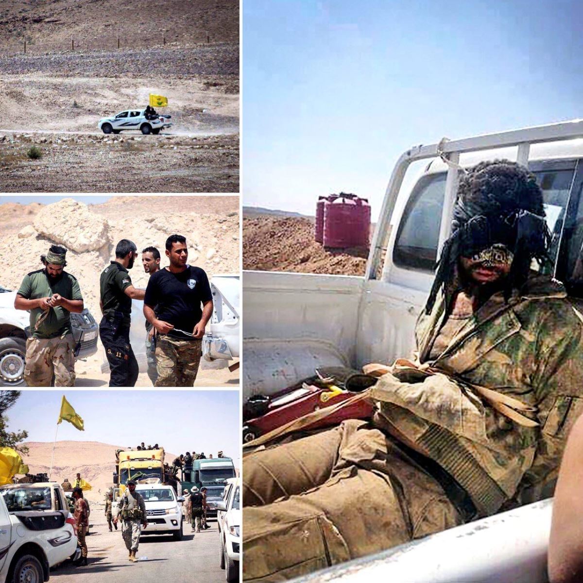 عملیات نُجَباء در مثلث مرزی عراق،سوریه، اردن+عکس