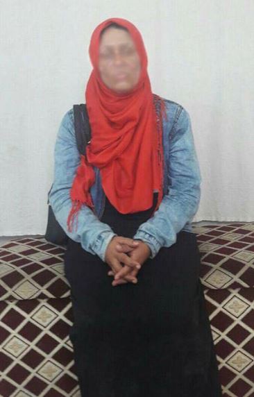 بازداشت خانم وزیر داعشی در کرکوک +عکس