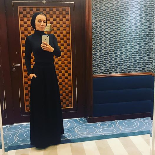 حجاب خانم سخنگو در سفر به عربستان +عکس