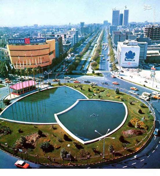 میدان ولیعصر تهران در دهه ۵۰ چه شکلی بود؟ +عکس