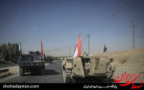 عکس/ تسلط نیروهای عراقی و حشدالشعبی به شهر التون کوپری
