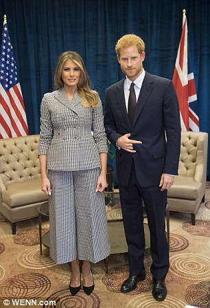 عکس های جنجالی همسر ترامپ با شاهزاده انگلیسی