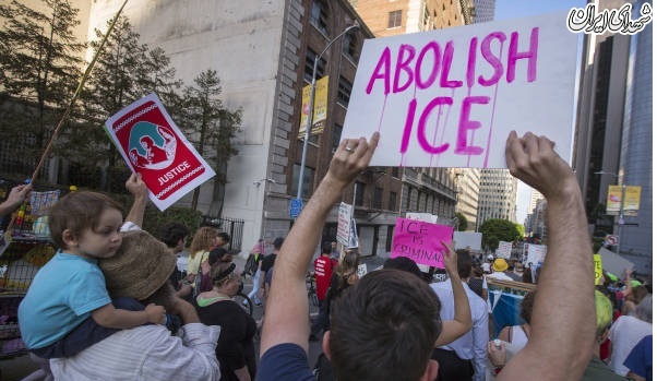 تجمع آمریکایی‌ها علیه سیاست جدید مهاجرتی ترامپ